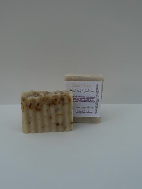 Calendula & Oatmeal Herbal Soap