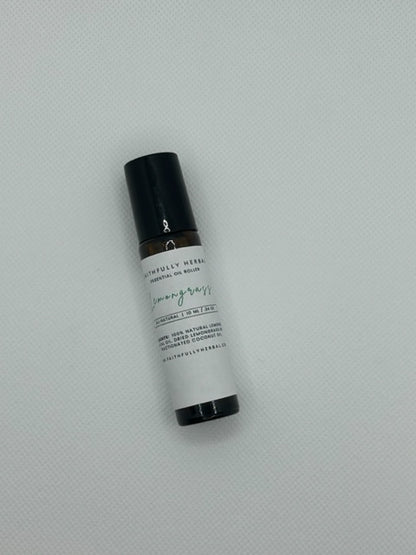 Lemongrass Essential Oil Roll-on Perfume