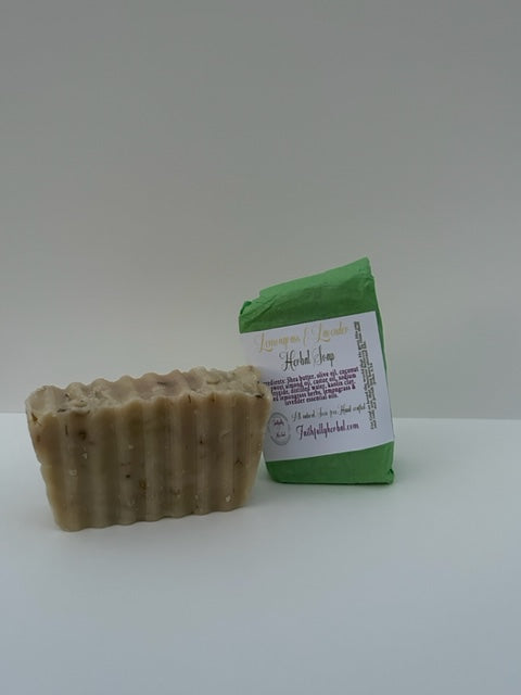 Lemongrass & Lavender Herbal Soap