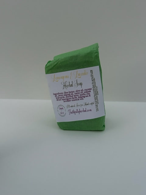 Lemongrass & Lavender Herbal Soap